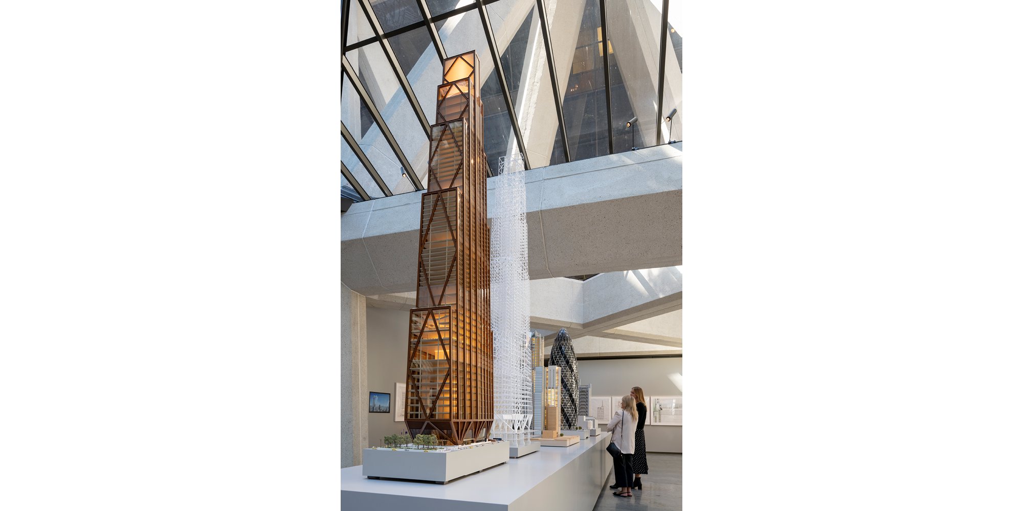The Vertical City Exhibition Held To Mark The Reopening Of Transamerica Pyramid