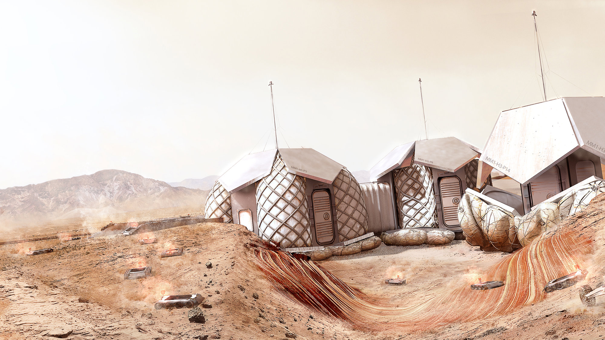 Foster + Partners California | Branch Technology Win First-prize In Level 1 Of Nasa Centennial 3d-printed Habitat Challenge