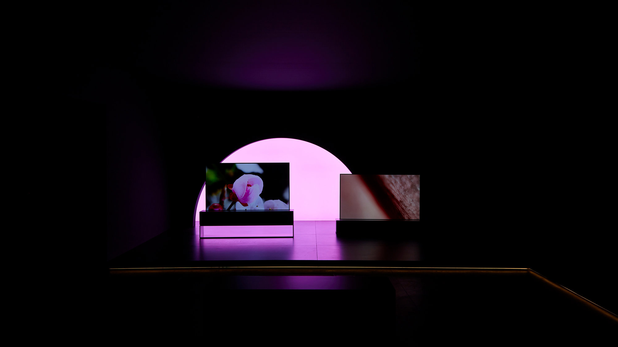 World’s First Rollable Oled Tv Features At Milan Design Week