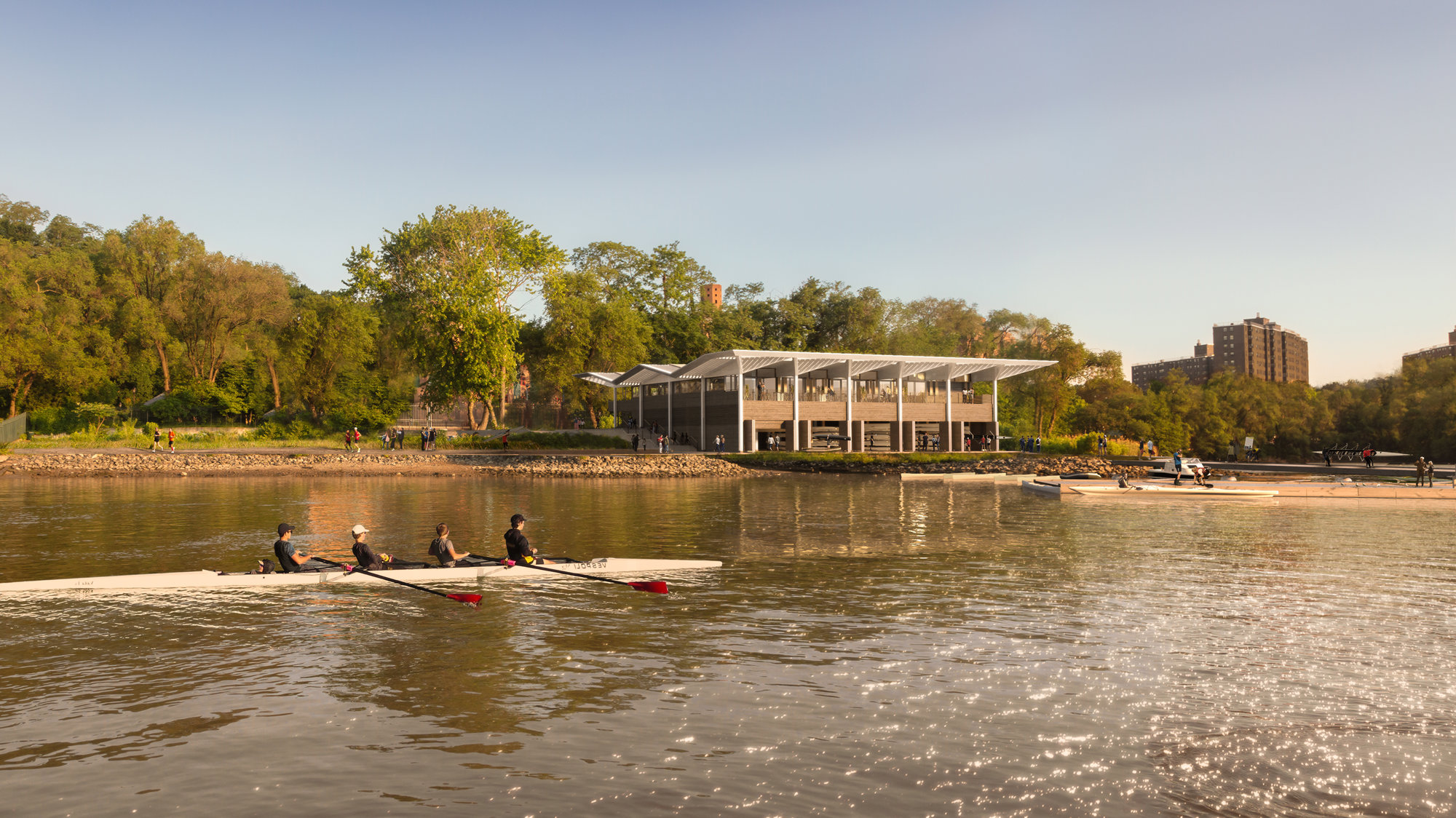 Boathouse Designs For New York-based Non-profit Row New York Revealed