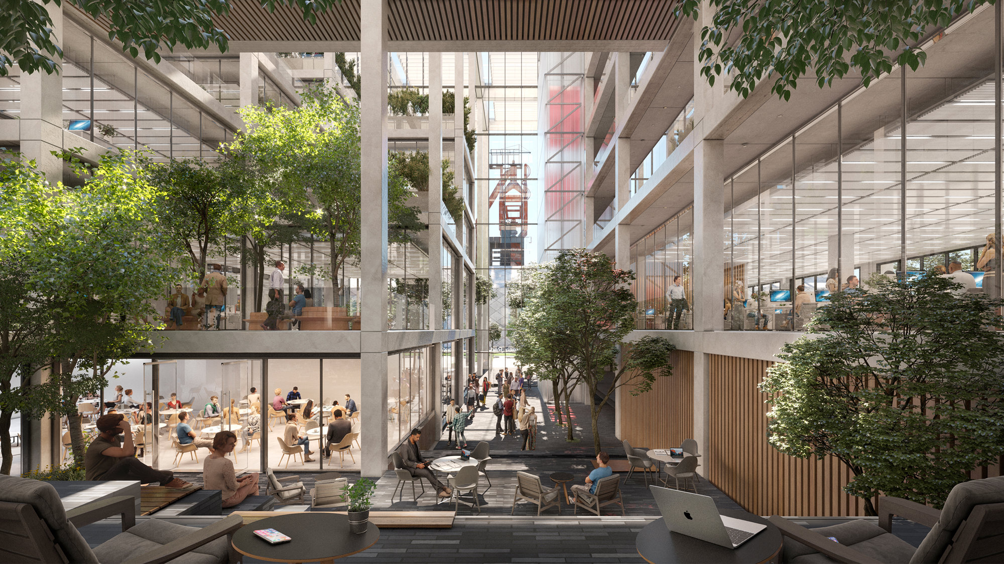 Icône Breaks Ground In Belval