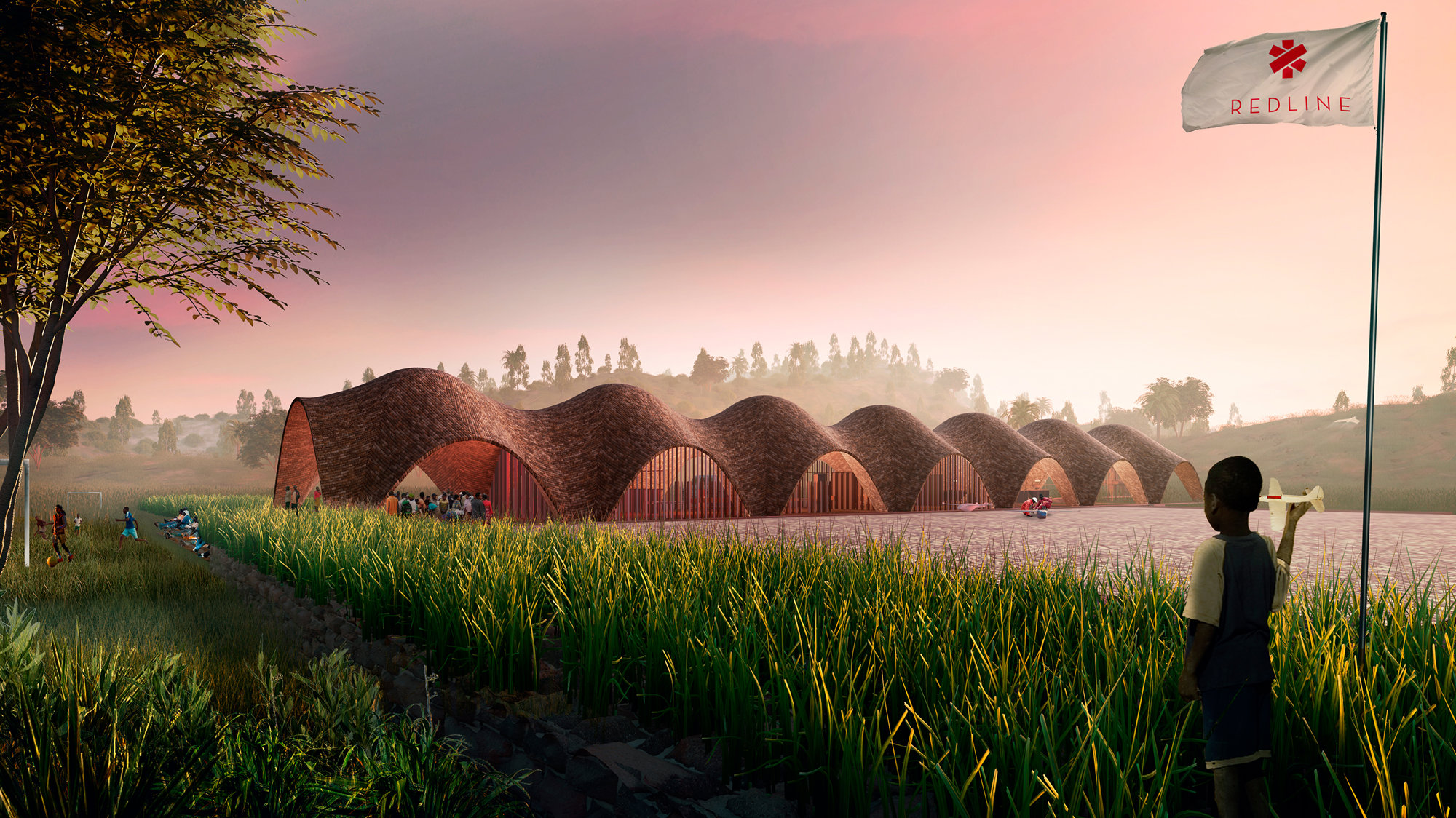 Norman Foster On The Droneport Project Featured In Unops Publication