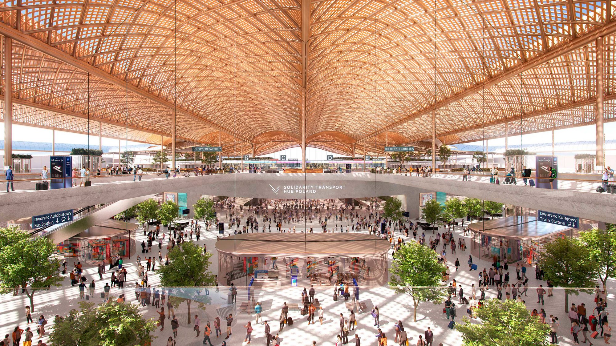 Foster + Partners Wins Competition To Design New Cpk Airport In Poland