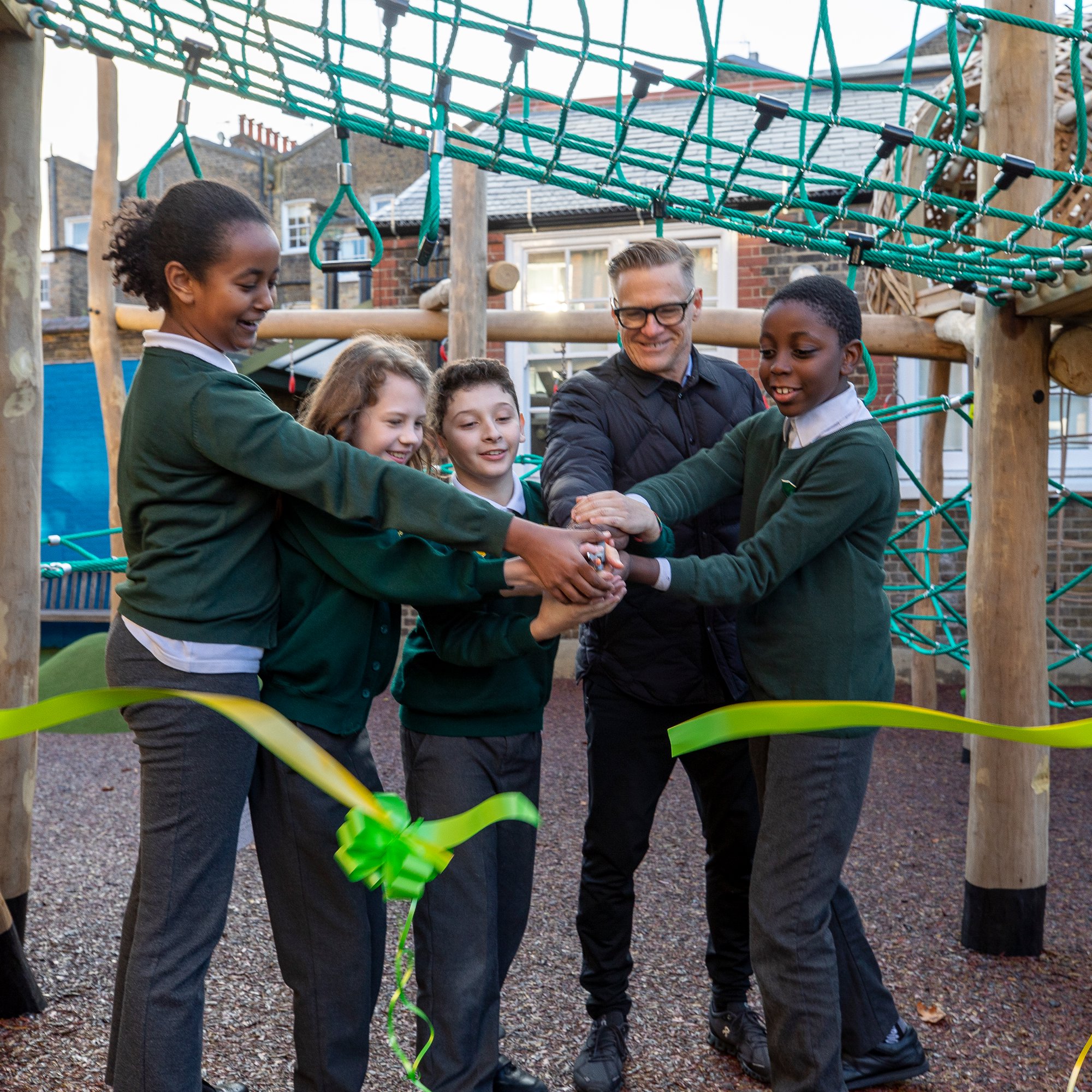 Park Walk Primary School Playground Gets A Complete Revamp