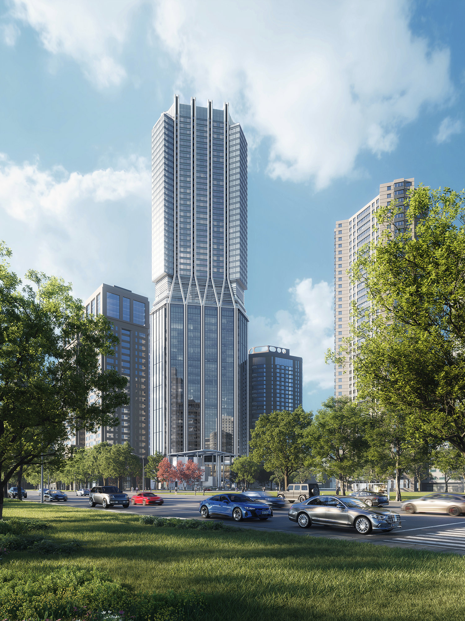 Designs Revealed For 1 Nanjing Road, A Mixed-use Development In Qingdao