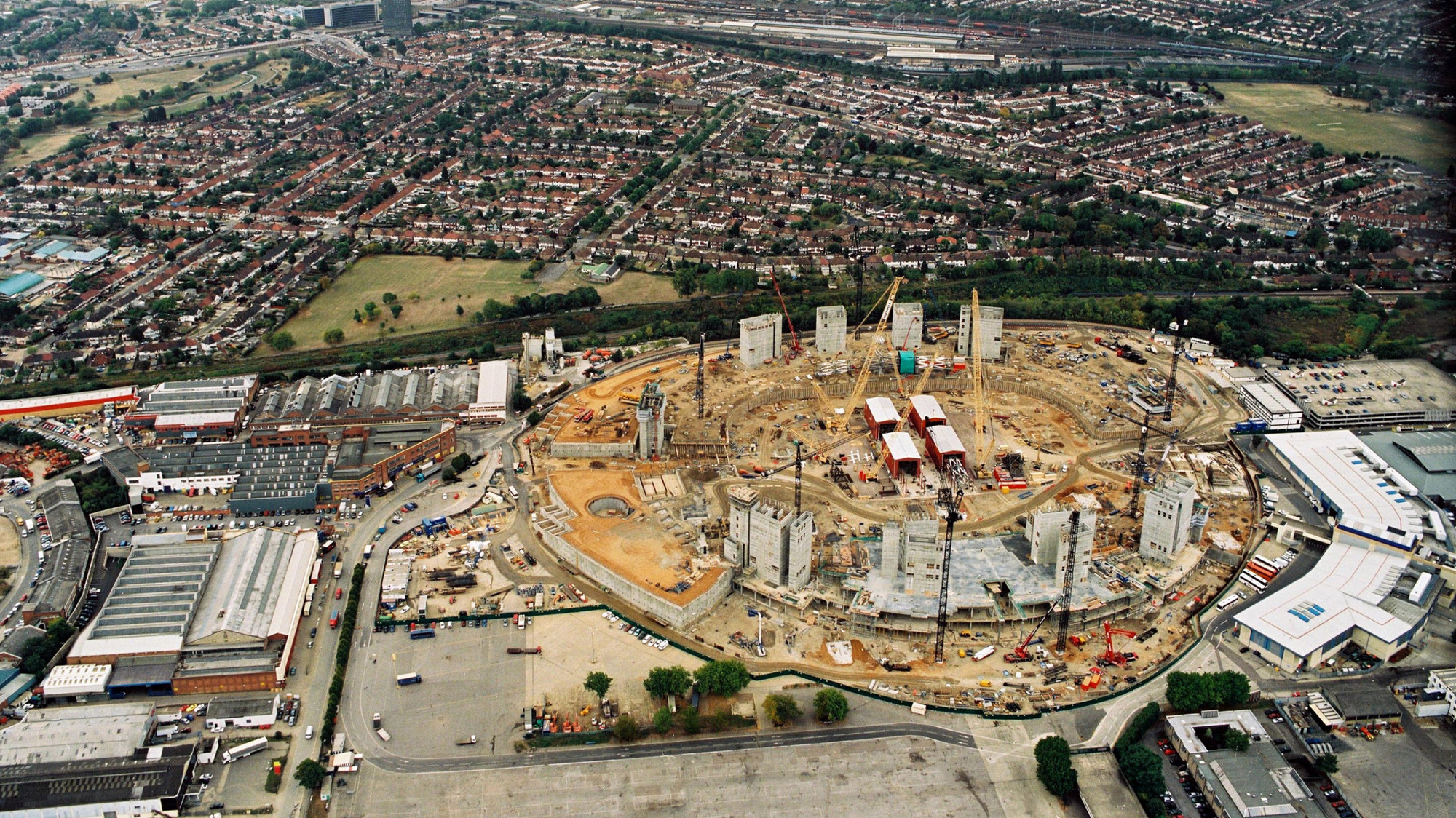 Demolition Begins At Wembley Stadium