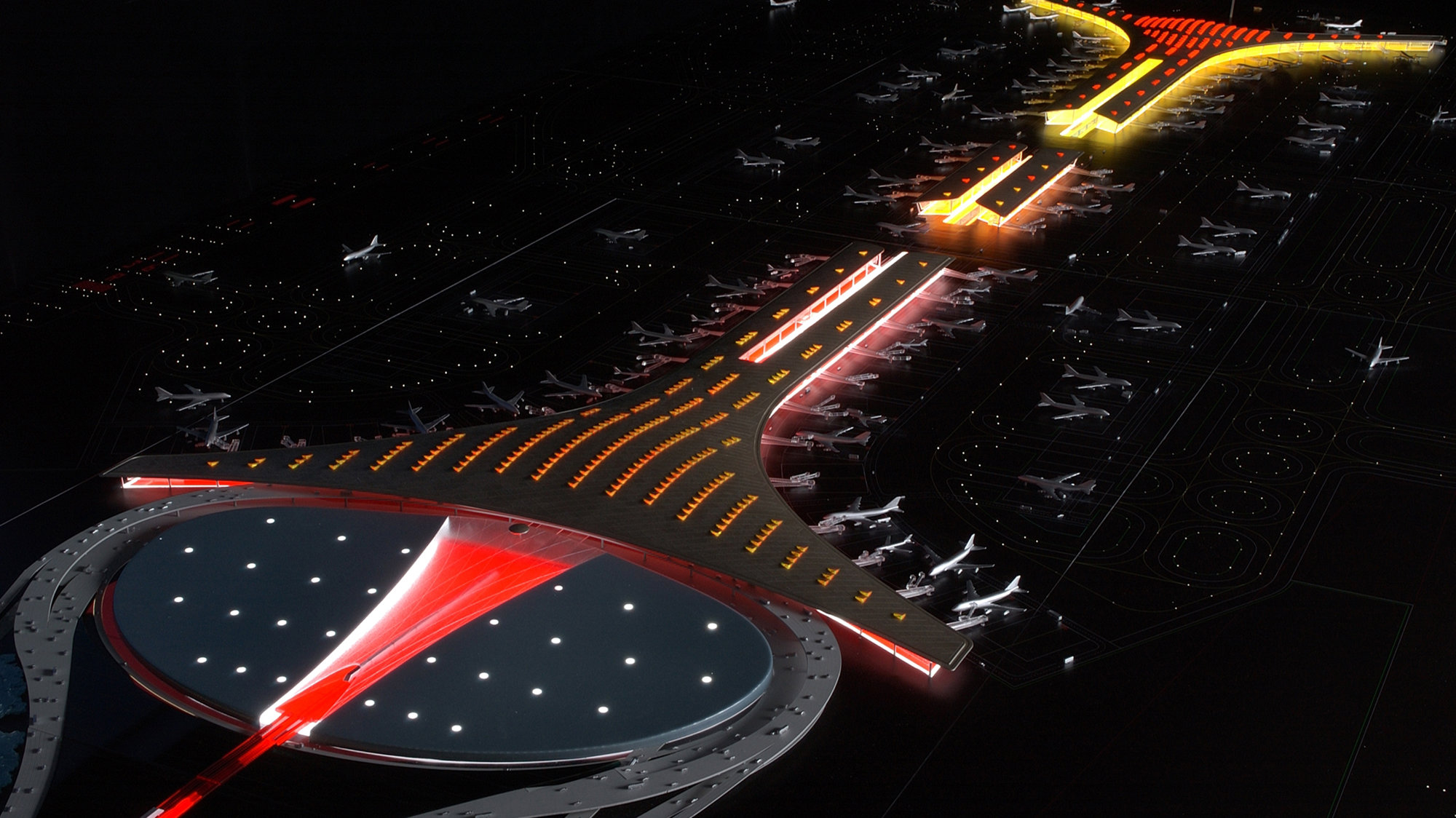 Beijing Capital Airport Terminal 3 Designs Revealed To Public