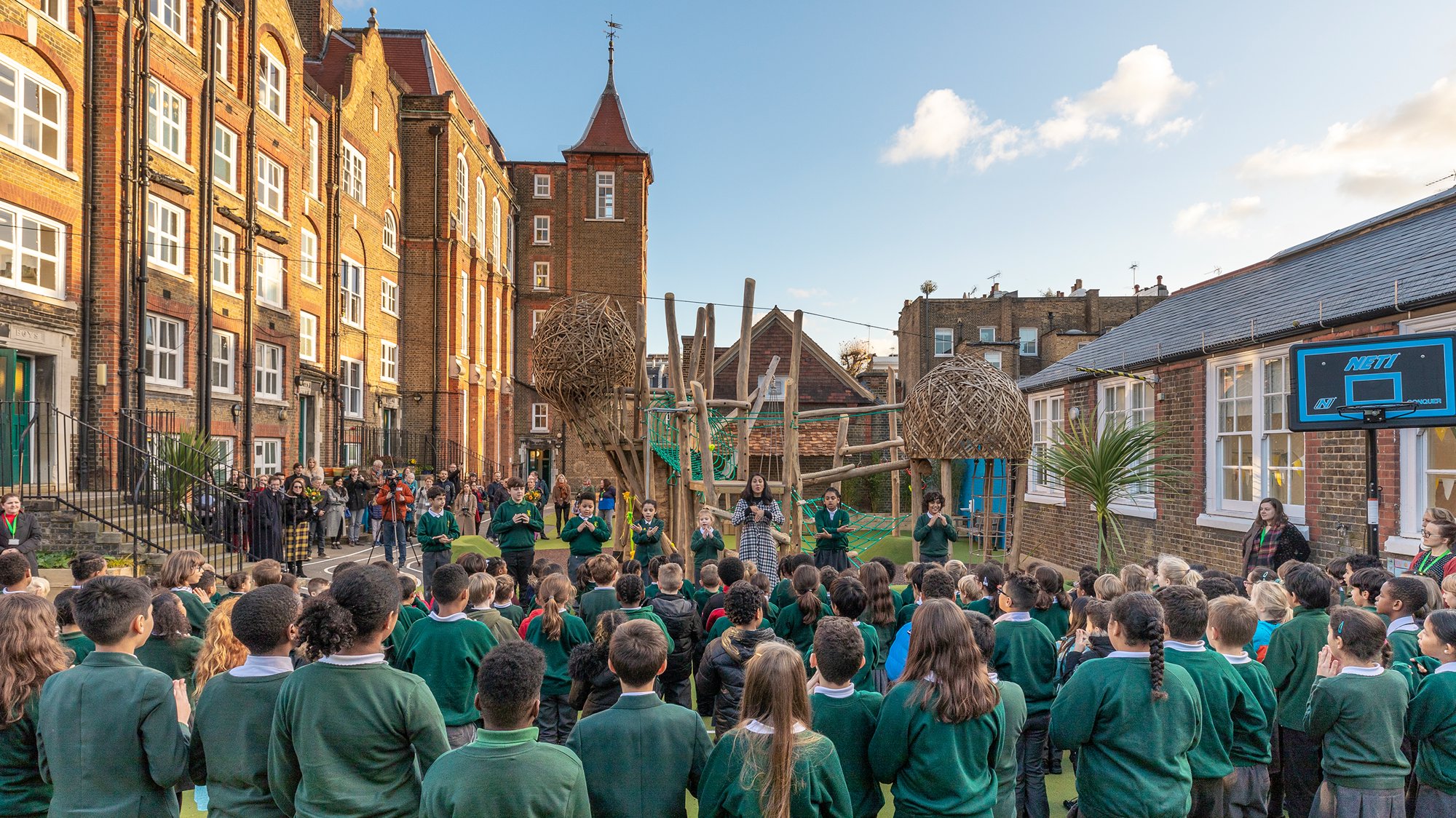 Park Walk Primary School Playground Gets A Complete Revamp