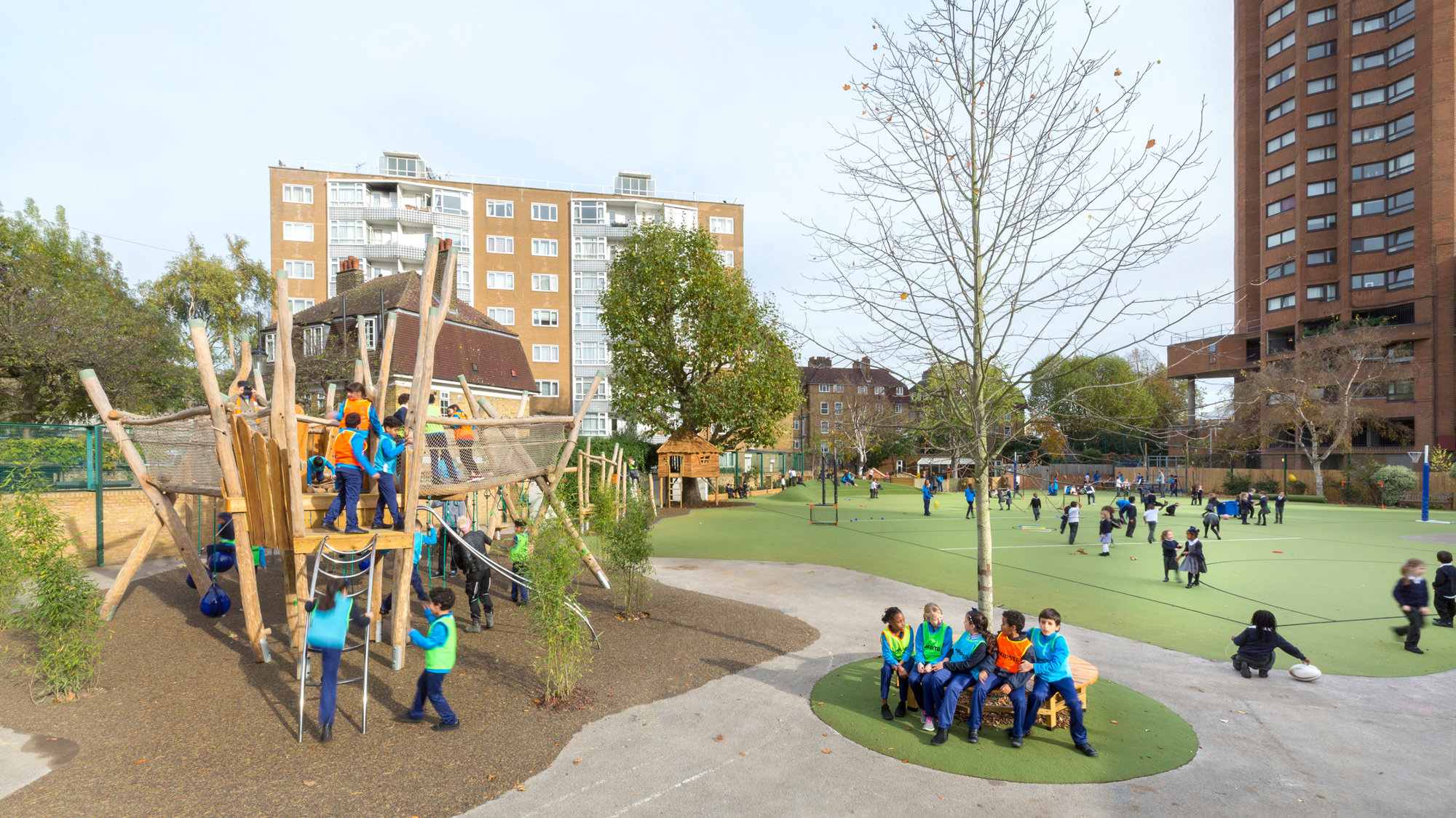Ashburnham Community School Gets A State-of-the-art Children’s Playground