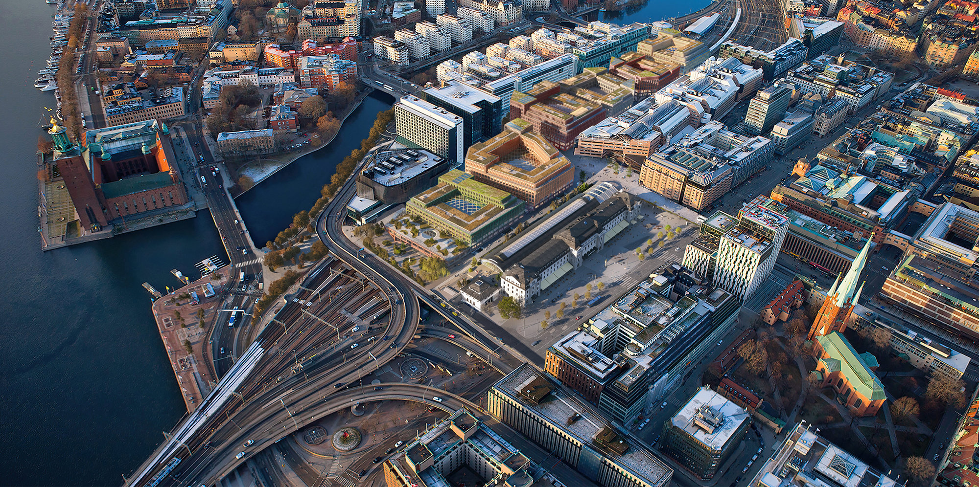 Foster + Partners Led Team Wins Stockholm Central Station Design Competition