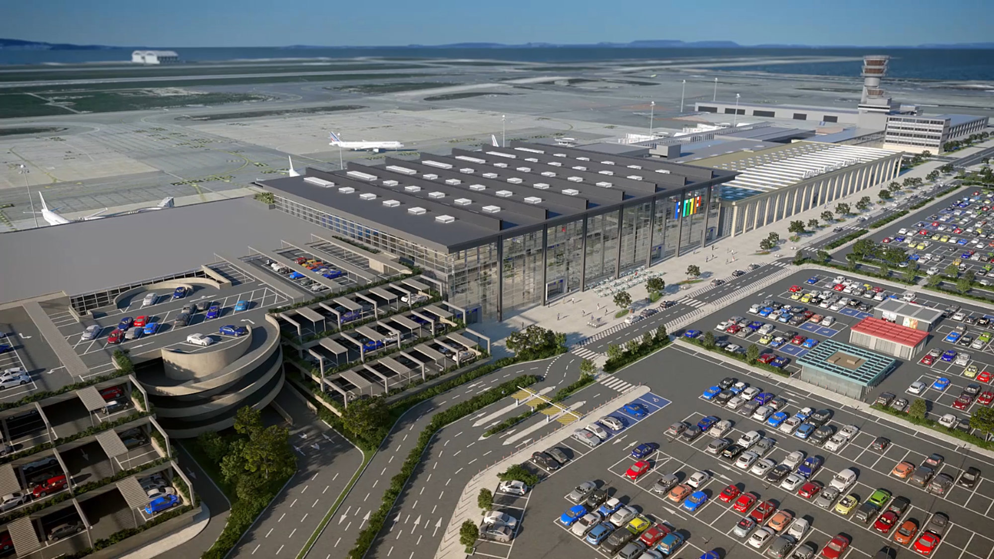 Foster + Partners Wins Marseille Airport Extension Design Competition