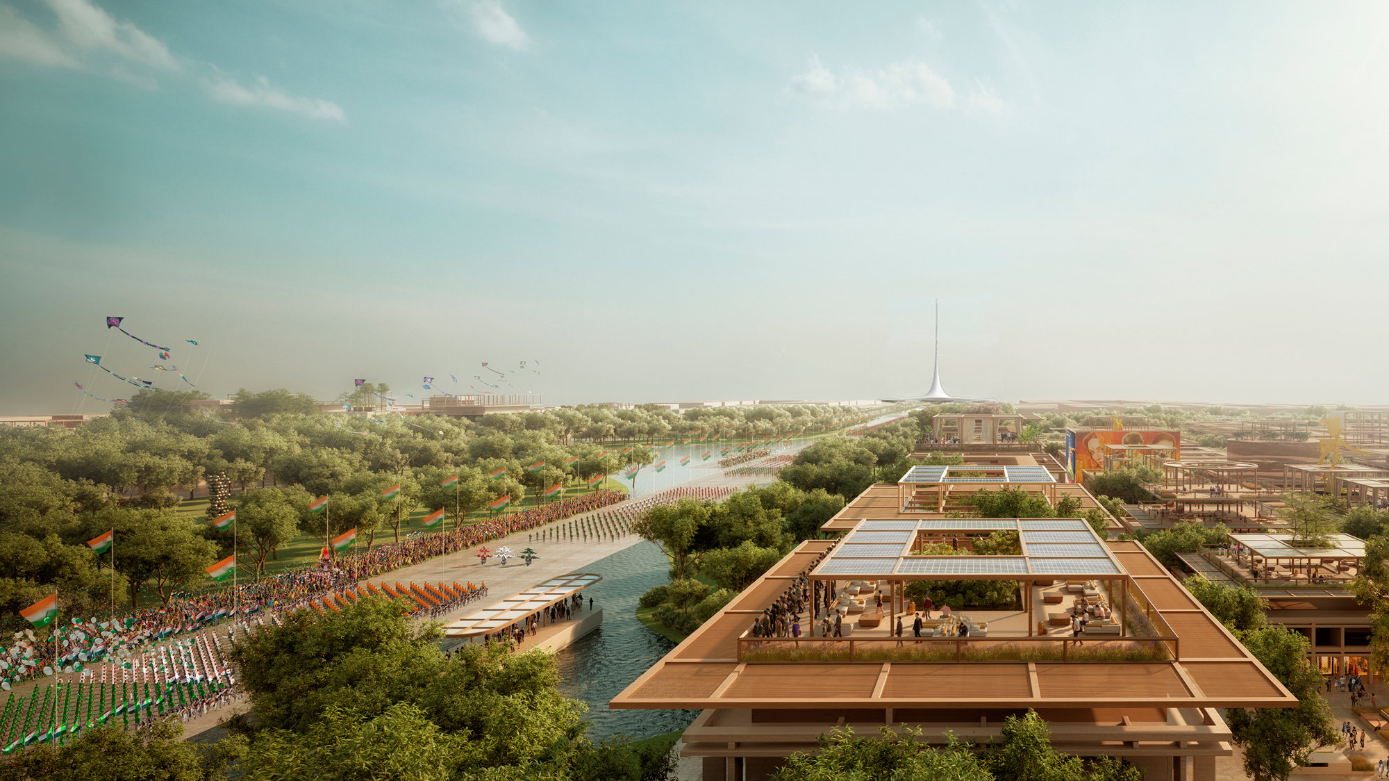 Norman Foster Visits Amaravati
