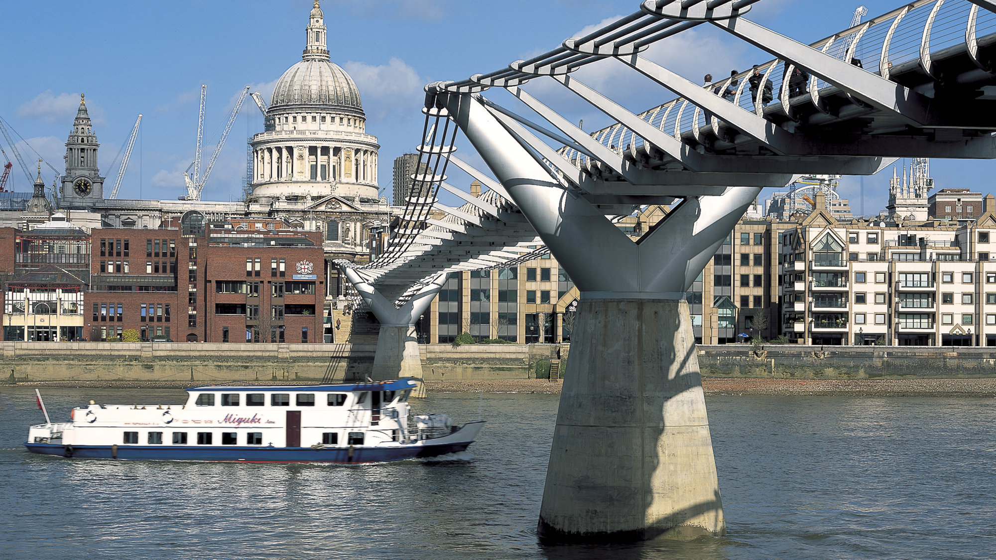 Millennium Bridge Reopens