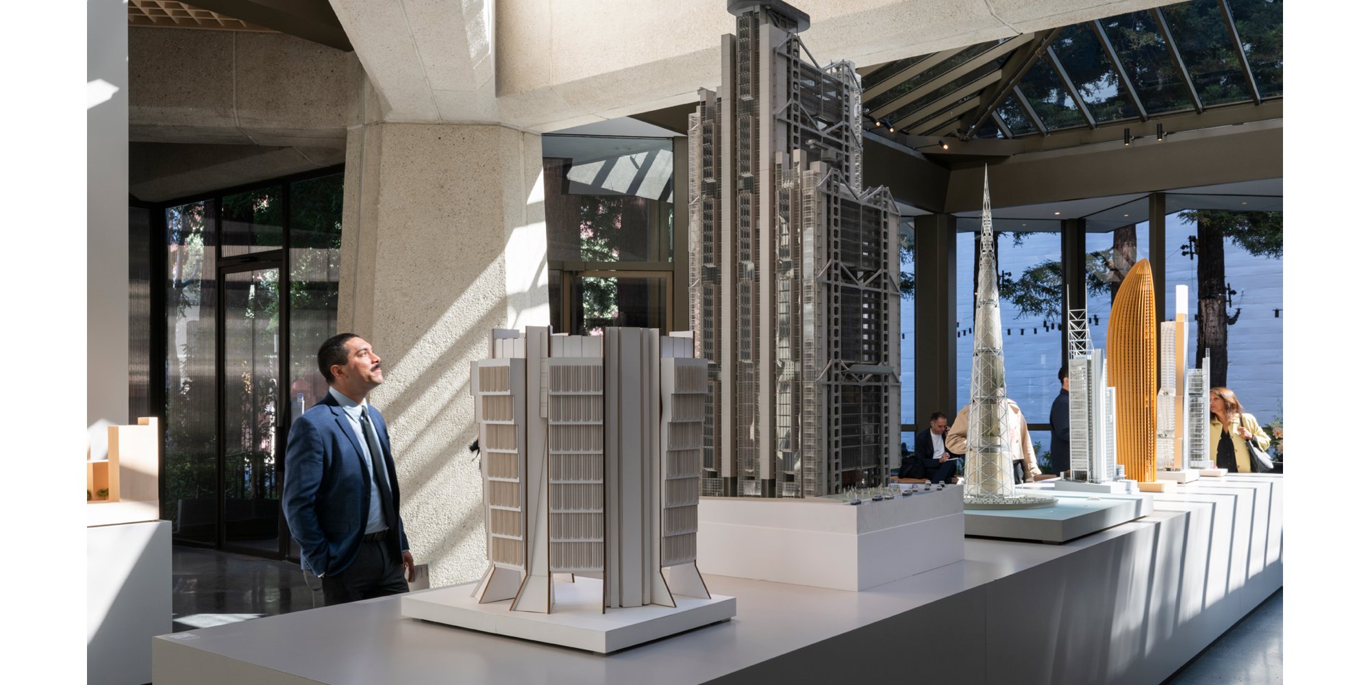 The Vertical City Exhibition Held To Mark The Reopening Of Transamerica Pyramid