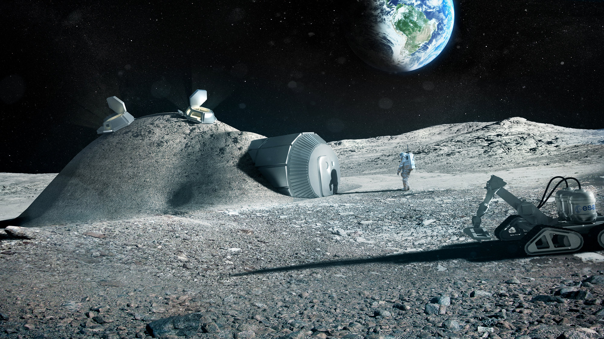 Watch The Film Of The Lunar Base, As Featured In The Royal Academy Summer Show