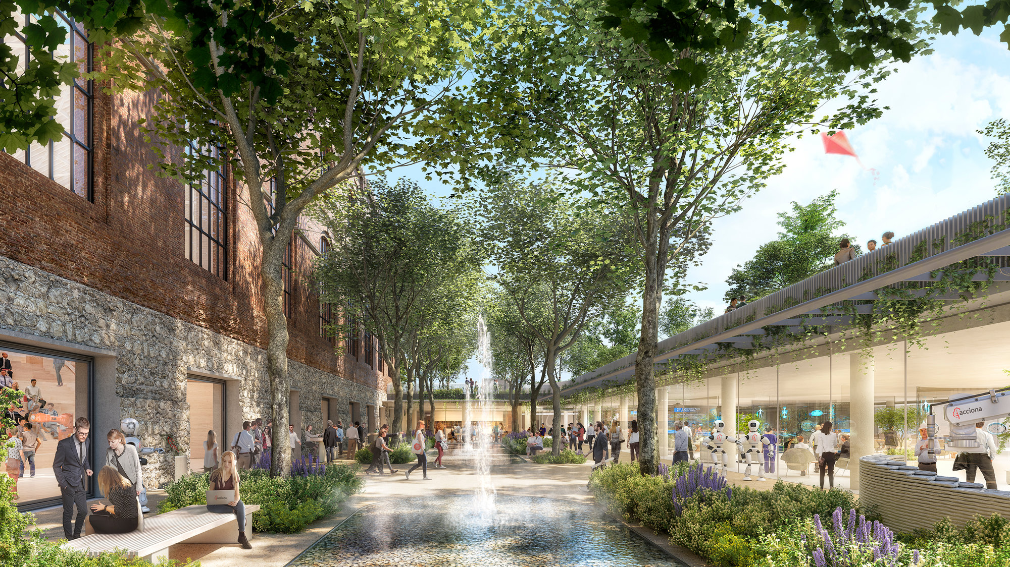 Refurbishment Work Continues On Historic Building For Acciona In Madrid