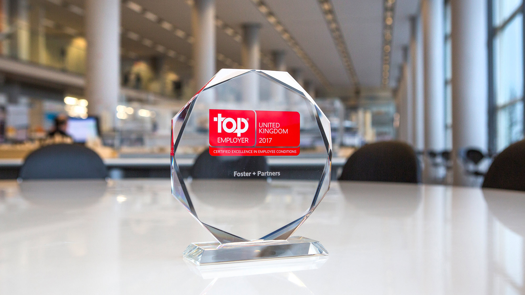 Foster + Partners Named As Top Employer Uk 2017