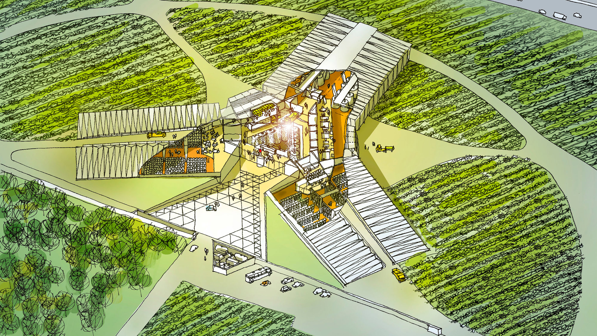 Designs For A New Winery For The Faustino Group Launched