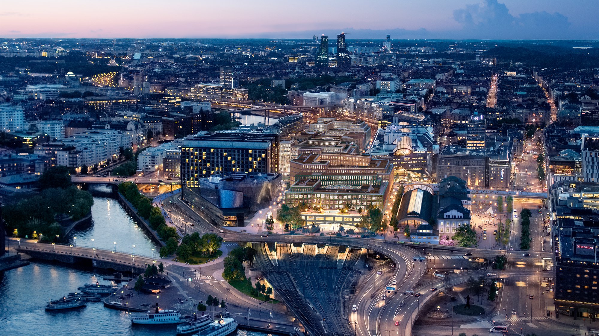Foster + Partners Led Team Wins Stockholm Central Station Design Competition