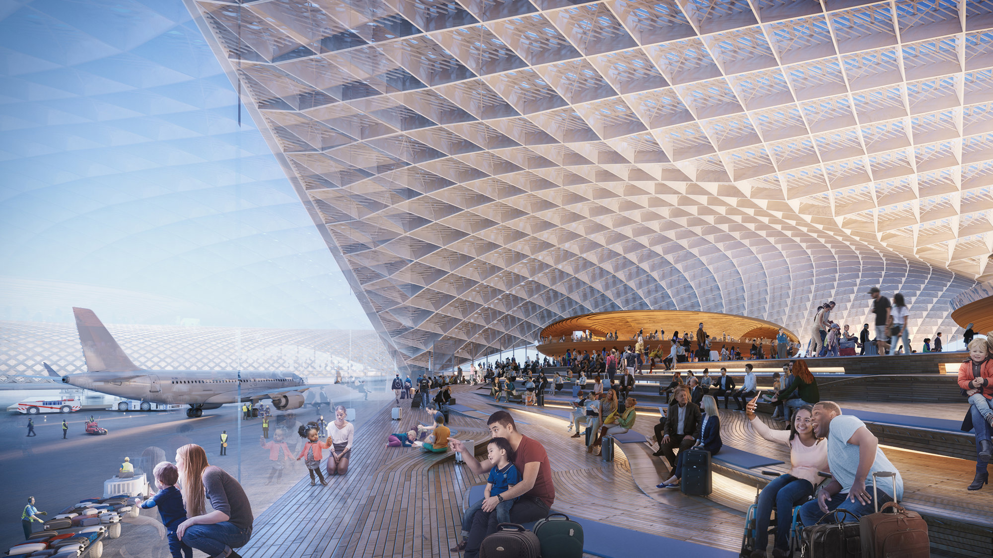 Designs For Chicago’s O’hare Global Terminal Go To Public Vote