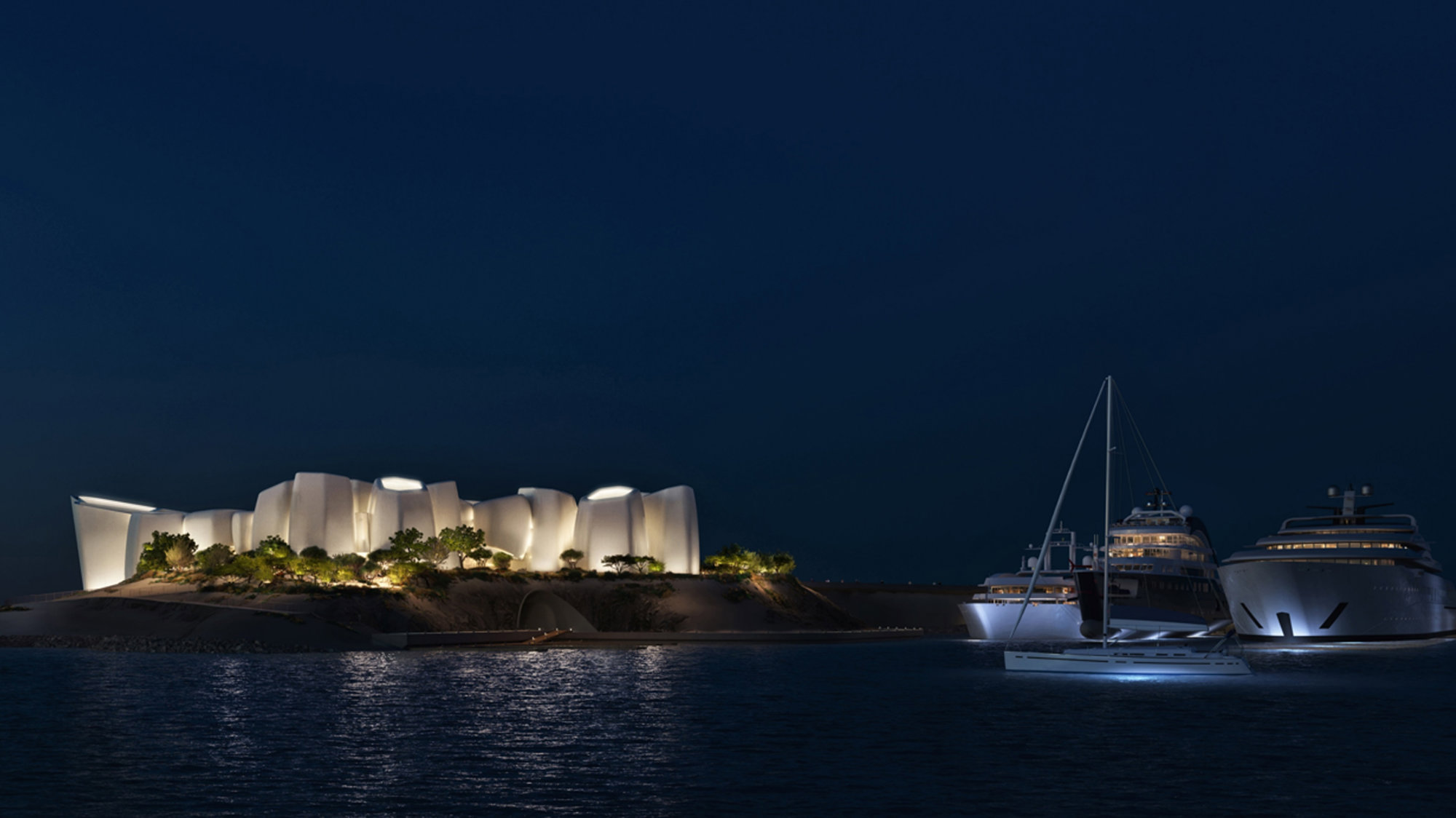 Designs For A Marine Life Institute On The Red Sea Coastline Revealed