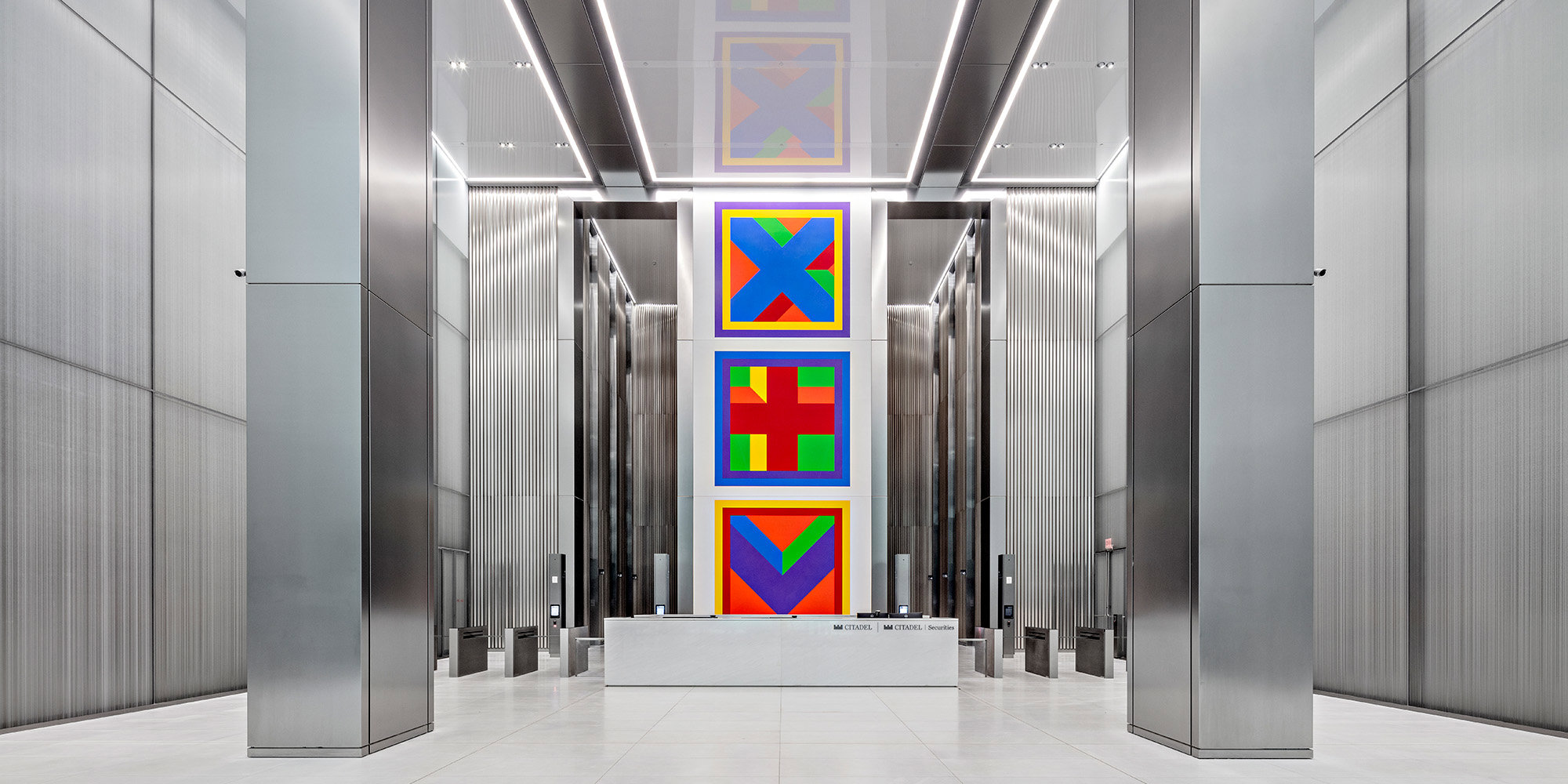 Sol Lewitt Artwork Unveiled In 425 Park Avenue Lobby