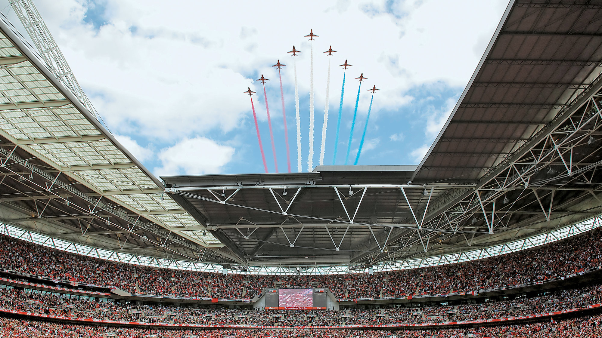 Wembley Stadium Opens In London