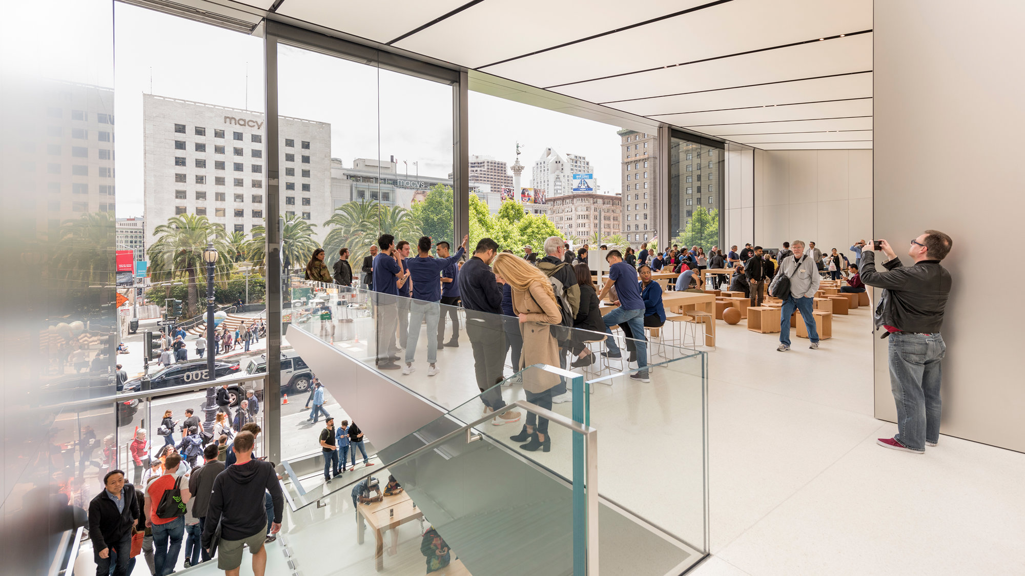 Apple Union Square Revealed In San Francisco